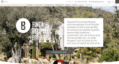 Desktop Screenshot of fincabell-lloc.com